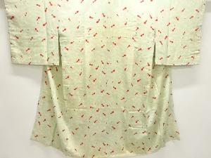 アンティーク　錦紗瓢箪模様長襦袢